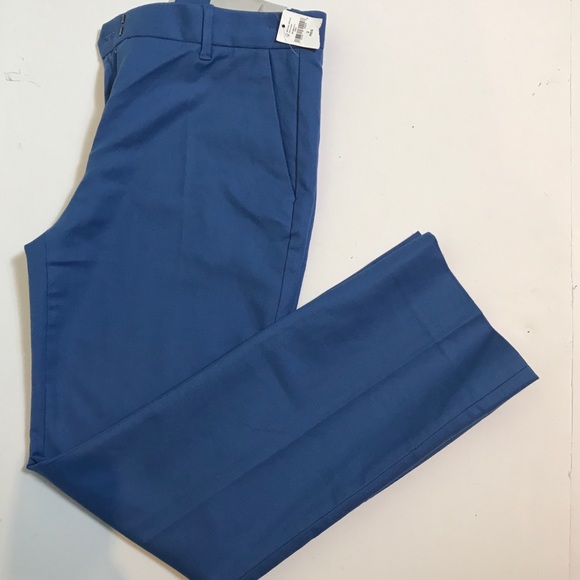 🆕 GAP, Tailored crop pants , blue, size 2R. - Picture 3 of 7